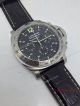 2017 Copy Swiss Luminor Panerai Daylight Chronograph Watch Black Leather (4)_th.jpg
